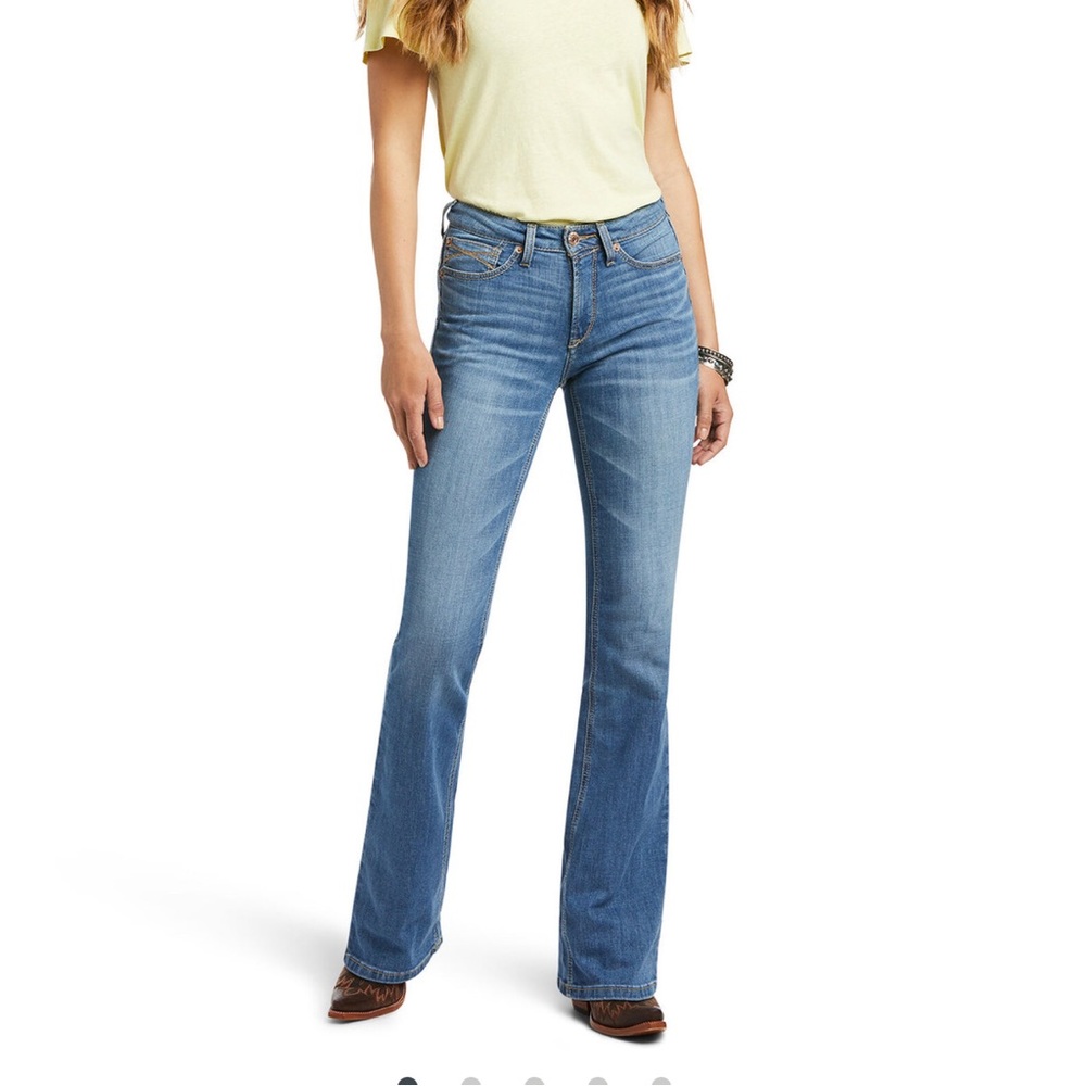 ARIAT WOMEN'S R.E.A.L. DANIELA HIGH RISE BOOTCUT JEANS